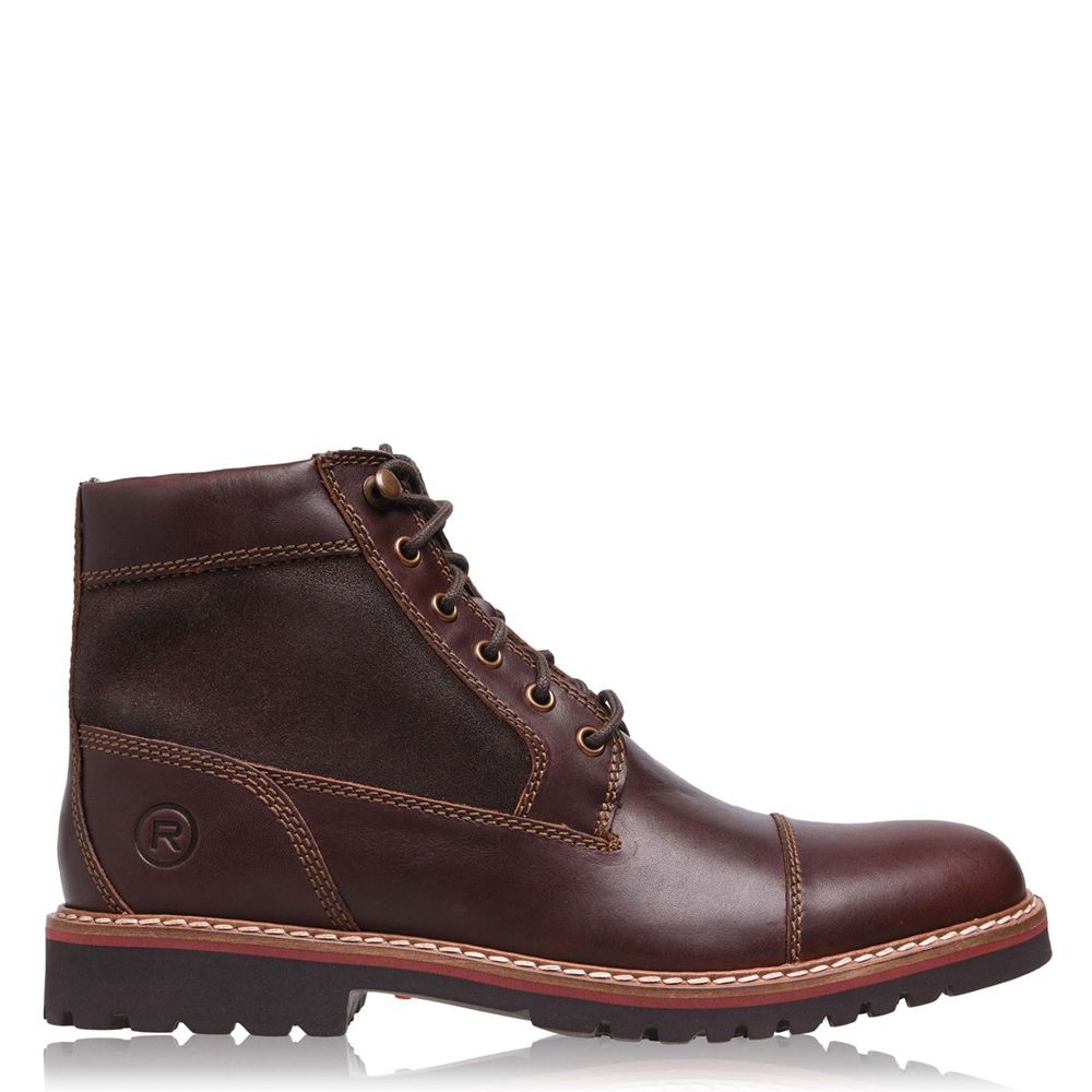 Rockport Canada Marshall - Mens Ankle Boots Brown (EZS024183)